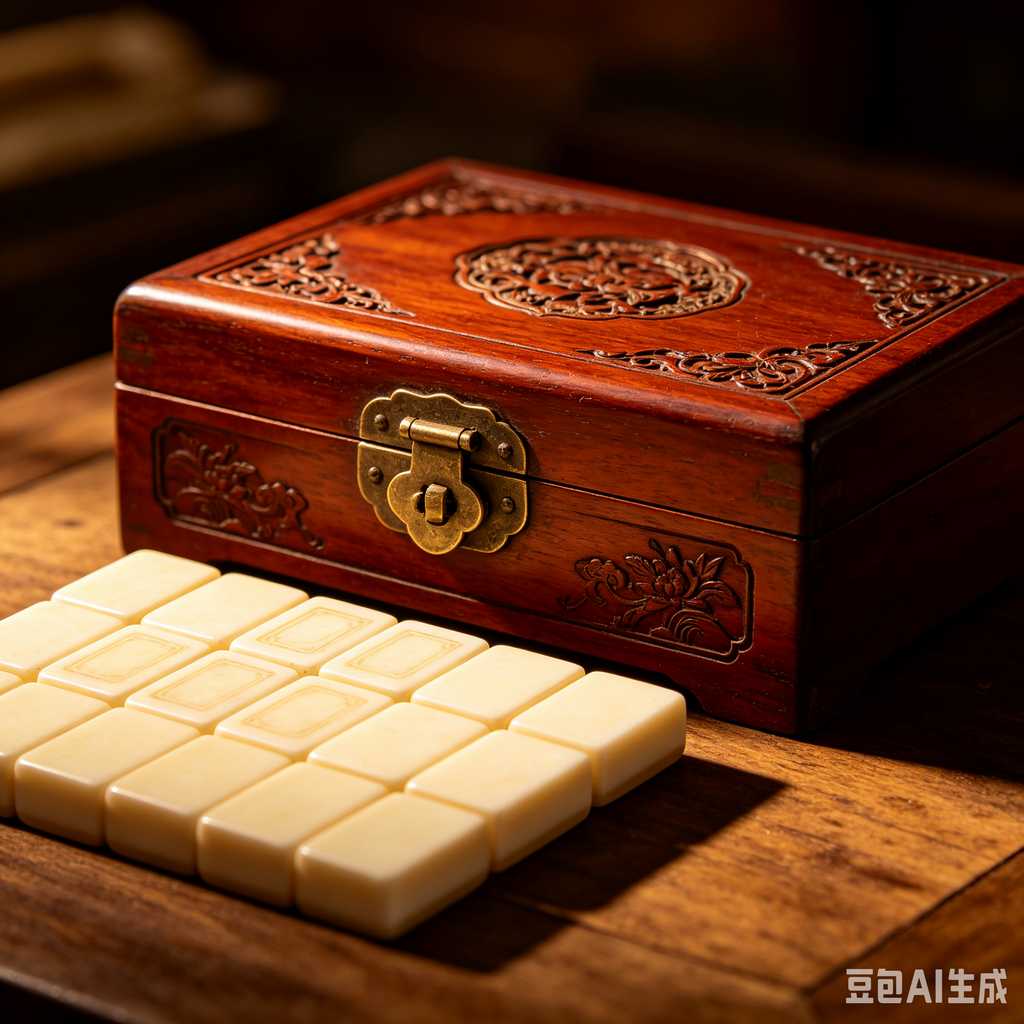 classic text mahjong set