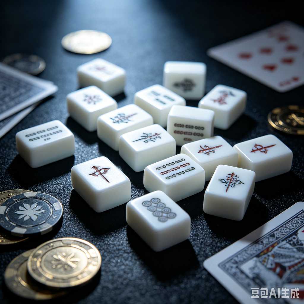 mahjong tile rack set